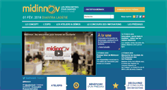 Desktop Screenshot of midinnov.fr