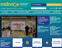 Tablet Screenshot of midinnov.fr